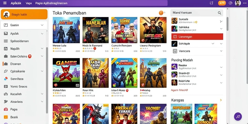 Tantangan seru yang menguji strategi pemain.