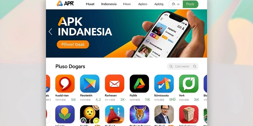 Tampilan menu utama yang intuitif dan mudah dinavigasi.
