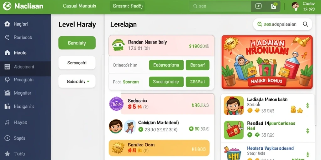 Sosialisasi dengan pemain lain dalam GAYO138.