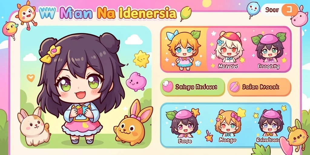 Level yang menantang dengan berbagai rintangan seru.