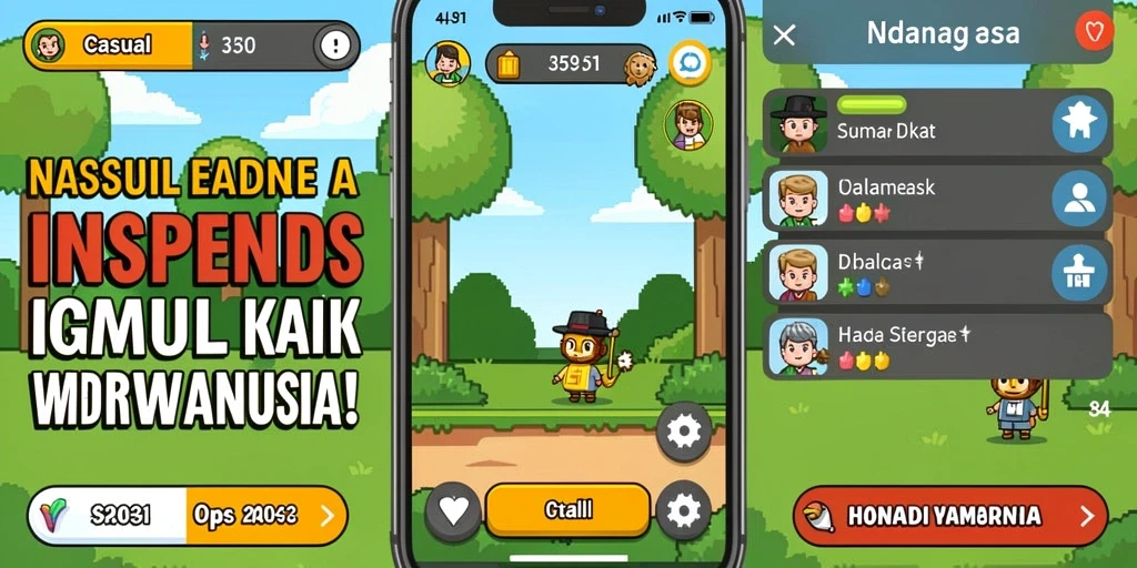 Sistem leaderboard yang menantang pemain untuk berkompetisi.