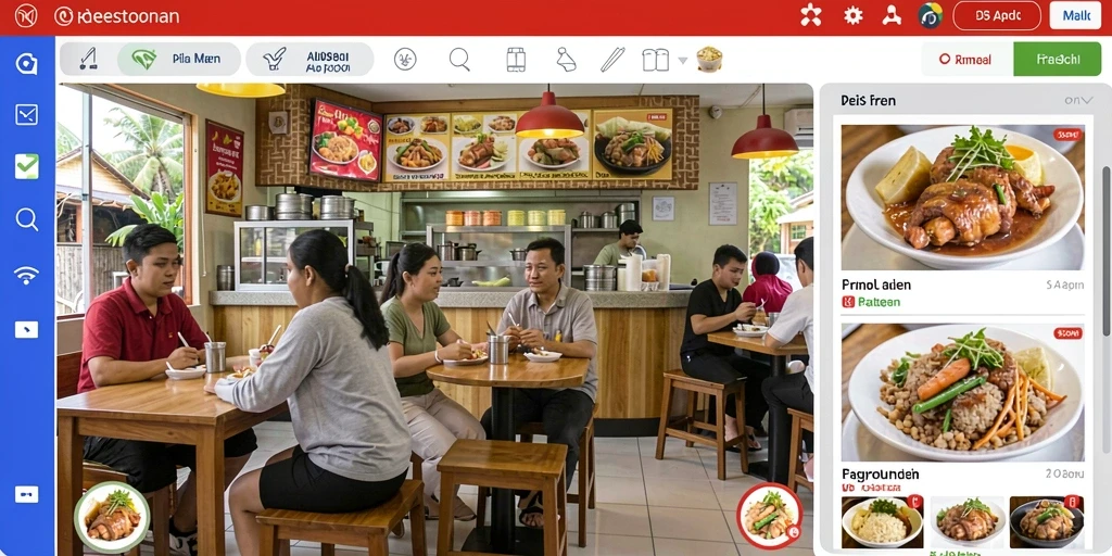 Screenshot menunjukkan mode multiplayer yang seru.